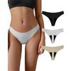 SHARICCA Mutande Ciclo Mestruale Donna Mestruali Perizoma Senza Cuciture Mutande Assorbenti Mestruali Lavabili Donna Intimo Protettive (3 Pack05-Multicolore, XXL)