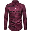 Celanisai Camicia da uomo, stile steampunk, gotico, retrò, con borchie, stile medievale, stile punk, con bottoni, a maniche lunghe, risvolto, rinascimentale, estiva, per il tempo libero