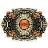 YOQUCOL Nativo Americano Cintura Fibbia Bronzo Stile Boemia Cinture Stile Indiano Fibbia Per Uomini