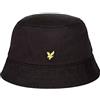 Lyle & Scott Lyle&Scott Cappello Alla Pescatora He800A Cotton Twill Bucket Hat 572 Col.Nero TU/Nero