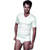 NOTTINGHAM 3 MAGLIE UOMO NOTTINGHAM IN COTONE INTERLOCK ART POP B COL. BIANCO MIS. A SCELTA (7, BIANCO)