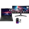 Lenovo Legion 5 15 + Legion R34w 30 UWQHD Gaming Monitor & Legion M410 RGB Mouse Processore AMD Ryzen AI 7 350 2 GHz fino a 5 GHz, Windows 11 Home 64, 512 GB SSD M.2 2242 PCIe Gen4 TLC - LGNVISIT5