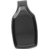 SAFIGLE Porta Mestolo Cucina in Acciaio Resistente al Calore Poggia Cucchiaio e Utensili da Cucina Supporto Multiuso per Mestoli Paletta e Coperchi Design Nero Quadrato Elegante e Pratico