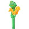 SKISUNO Giocattolo Robot Lecca-Lecca Dinosauro Verde in Plastica | Caramelle Dinosauri, Lancio Goloso, Conservazione Sicura, Uso in Famiglia e Festa dei Bambini