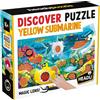 Headu Discover Puzzle Yellow Submarine Gioca e Scopri con il Magico Sottomarino Mu55324 Puzzle Educativi per Bambini età 4+ Made in Italy