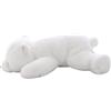 JOINPAYA Peluche Orsetto Bianco Prono Cuscino Morbido Per Letto e Divano Giocattolo Peluche Per Adulti Per Compleanni e Feste