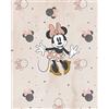 Komar Carta da parati in tessuto non tessuto, motivo: Minnie Party Mouse, dimensioni 200 x 250 cm, Disney