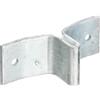 Alberts 843656 Linguetta per Pali in Profilo a T, Argento