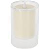 NO DISPONIBLE VELA LED EN VASO CRISTAL EFECTO FUEGO REAL