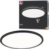 Paulmann 70999 - Pannello LED Atria Shine, 420 mm, 3 step, rotondo, incl. 1 x 22 W, dimmerabile, bianco caldo, nero, pannello di luce in plastica, 3000 K