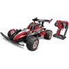 Nikko RC 19011 Turbo Panther X2, Ferngesteuertes RC Auto, Offroad Fahrzeug bis 20 km/h, 2,4 Ghz, mit coolen Design Details & USB Schnellladung, Kinder ab 8 Jahre & Erwachsene, ca. 53 cm, Roto/Schwarz