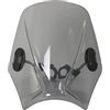 RXJMKCZ Compatibile for Kawasaki Eliminator SE 400 450 2023-2024 Parabrezza moto faro rotondo(Light Smoke)
