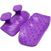 rockible Silicone Grip Pad Presa Allenamento Antiscivolo Protezioni Palmi Cuscinetti Palestra in Silicone Spesso Ma Flessibile Forma Palmare Adatto per, Viola