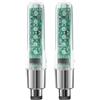 Generic Luce Valvola della Bicicletta 2 Pezzi Lampade Colorate con Sensore di