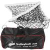 Luxshiny Rete da Pallavolo Nero per Portatile Pieghevole Spiaggia e Giardino | Poliestere, Maglia Piccola, Facile da Installare, per Badminton