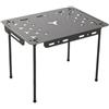 Bffcnl Tavolo con Ganci Laterali Multiuso | Piano Forato Leggero, Tavolo da Campeggio Pieghevole, Salvaspazio, per Picnic, nti Dell'outdoor