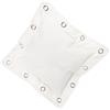 NUSITOU Punching Pad da Muro Bianco in Canvas, Set 1 Pezzo con Guanti