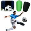 EcoGleam 1 paio di attrezzature per allenamento di calcio: parastinchi per | EcoGleam per gambali da calcio; 1 paio; Scudo leggero; Materiale EVA PP; 10 x 6 cm; Confezione da 5 pezzi; Parastinchi per
