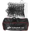 Kisangel Rete da Pallavolo in Poliestere e Spiaggia Portatile Pieghevole per Prato | Maglia Fitta, Colore Nero, Facile Installazione, Adatta anche Badminton
