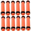 Lawnrden Galleggianti per Canna da Pesca, Tubo Galleggiante da Pesca, Galleggianti per Canna da 12 Pezzi - Galleggiante per in Cotone Perlato Epe Resistente agli Urti, Arancione