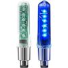 Generico Luce Valvola Pneumatico 2 Pezzi Illuminazione Ruota Da Ciclismo Con Sensore