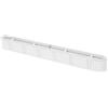 Toddmomy Scatola Pinna per Tavola da Surf, Supporto Pinna Centrale 10,5 Pollici 26,67cm, PVC Bianco, Slot Rettangolare, Compatibile Tavole da Surf, per Spiaggia e Ambiente Marino