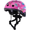 Vaguelly Casco Bici Bimbo Rosa S Motivo Cartoon, per Scooter e Hoverboard | Ventilazione a Prese D'aria, Rotella di Regolazione, Froth Pvc