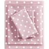 Intelligent Design MI ZONE KIDS Completo Lenzuola Ultra Morbido, Cotone, Rosa, Queen Size