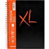 Canson XL Croquis Book con carta avario, spiralato lato corto, copertina rigida, A5, 60 fogli, 90 g/m, grana fine