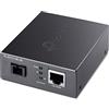 TP-Link TL-FC111B-20 Ethernet Media Converters, Convertitore Multimediale, Estende la Distanza Della Fibra fino a 20 km, Porta in Fibra SC, RJ-45 100Mbps, Auto Negoziazione, 1310 nm TX, 1550 nm RX