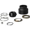 vhbw guaina protettiva per mandrino per punte da trapano compatibile con Würth H 24-MLE martello perforatore, trapano nero/argento