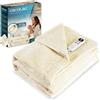 Cecotec Coperta elettrica 180 x 130 cm HeatComfort Calma (180 x 130). 115 W, 10 livelli di temperatura regolabili, controller LCD rimovibile, timer con spegnimento automatico, PTC+ tecnologia NTC