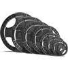 Body-Solid Tools Set di Disco olimpico in ferro 4 impugnature Body-Solid nero - 80kg