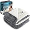 Cecotec HeatComfort Luma (160 x 130). Coperta elettrica 160 x 130 coperta termica con spegnimento automatico e 10 livelli di temperatura regolabili Sherpa