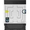Cecotec Lavastoviglie Integrata 60cm Bolero Aguazero 6620 Full-BI C. 1850W, 15 Coperti, 8 Programmi, Motore Inverter, Display FullColor, Smart Wash, Turbo Dry+, AutoClean, Mezza Carica, Dual Zone