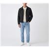 Richmond X Giacca Uomo (EU) 50 Leggera In Nylon Nera Con Zip Collo Alto