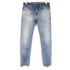 DIESEL Thommer 087AV Jeans Da Uomo W30/L32 Slim Fit Blu Lavato In Cotone Stretch