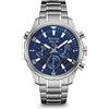 Bulova Orologio Analogico al Quarzo Uomo con Cinturino in Acciaio Inox 96B256