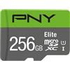 PNY Technologies P-SDU256V11100EL-GE SD MicroSD XC Card 256GB PNY Elite Cl.10 U1 retail