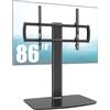 Sonstige Supporto TV Supporto da tavolo universale regolabile in altezza 40-86 pollici VESA 600x400 Nero