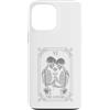 Tarot Card The Lovers Skeleton Goth Hall Custodia per iPhone 13 Pro Max The Lovers Tarocchi Scheletro Gotico Tarocchi Lettura Strega
