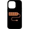 Geeky Chic Costumes Custodia per iPhone 14 Pro Max Electrical Outlet Plug and Socket Couples Halloween Costume