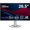 Lenovo Legion Pro 27UD-10| 27 Monitor Gaming UHD QD-OLED Penta Tandem| 240Hz | 0.03 ms | DP 1.4, 2x HDMI 2.1 | AMD FreeSync Premium Pro | Regolabile | VESA 100x100