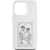 Tarot Card The Lovers Skeleton Goth Hall Custodia per iPhone 13 Pro The Lovers Tarocchi Scheletro Gotico Luna Strega Teschio