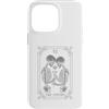 Tarot Card The Lovers Skeleton Goth Hall Custodia per iPhone 14 Pro Max The Lovers Tarocchi Scheletro Gotico Tarocchi Lettura Strega