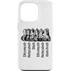 Utopia Sport England Shop Custodia per iPhone 13 Pro Destini delle sei mogli di Enrico VIII Stampa nera