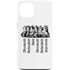 Utopia Sport England Shop Custodia per iPhone 13 Destini delle sei mogli di Enrico VIII Stampa nera