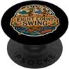 Jimbeels EIGHT COUNT SWING Contra Dance e Violino PopSockets PopGrip Adesivo