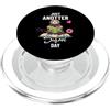 Adorable Sea Otter Animal Lover Just Anotter - Lontra marina per la lettura di libri PopSockets PopGrip per MagSafe