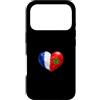 France Morocco Flag Custodia per iPhone 17 Pro Francia Marocco